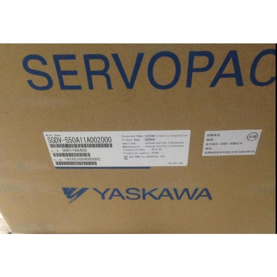 新品【 ★送料無料 】YASKAWA 安川電機 SGDV-550A11A002000 サーボドライバー【６ヶ月保証】