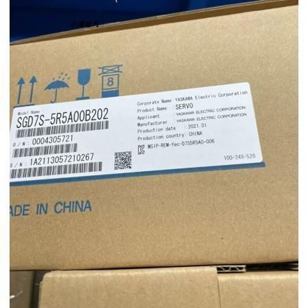 【新品★送料無料】YASKAWA / 安川電機 サーボドライバー SGD7S-5R5A00B202【６ヶ月保証】