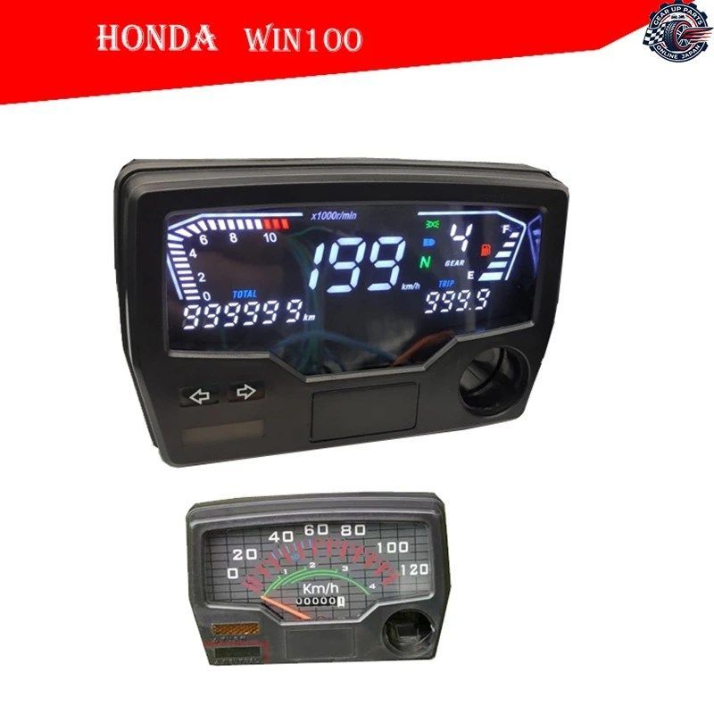 ホンダ CG110-CG110N デジタルメーターアセンブリ オートバイ スピードメーター オドメーター RPM 37200-398-971