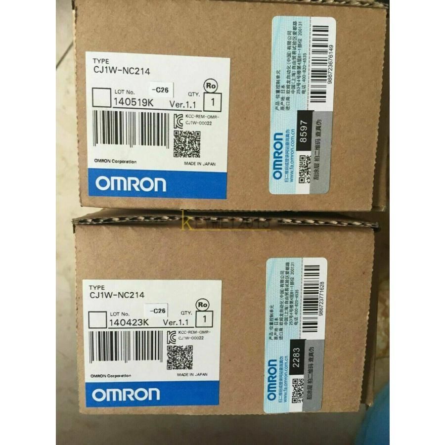 【新品★送料無料】OMRON プログラムコントローラー CJ1W-NC214【６ヶ月保証】