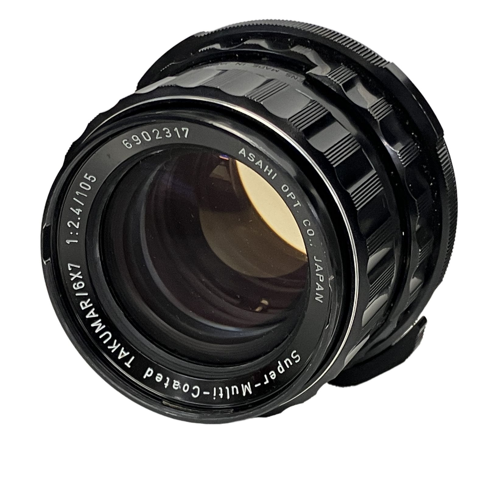 ASAHI PENTAX Super-Multi-Coated TAKUMAR 6x7 105mm F2.4 ペンタックス 単焦点レンズ ジャンク T11215115