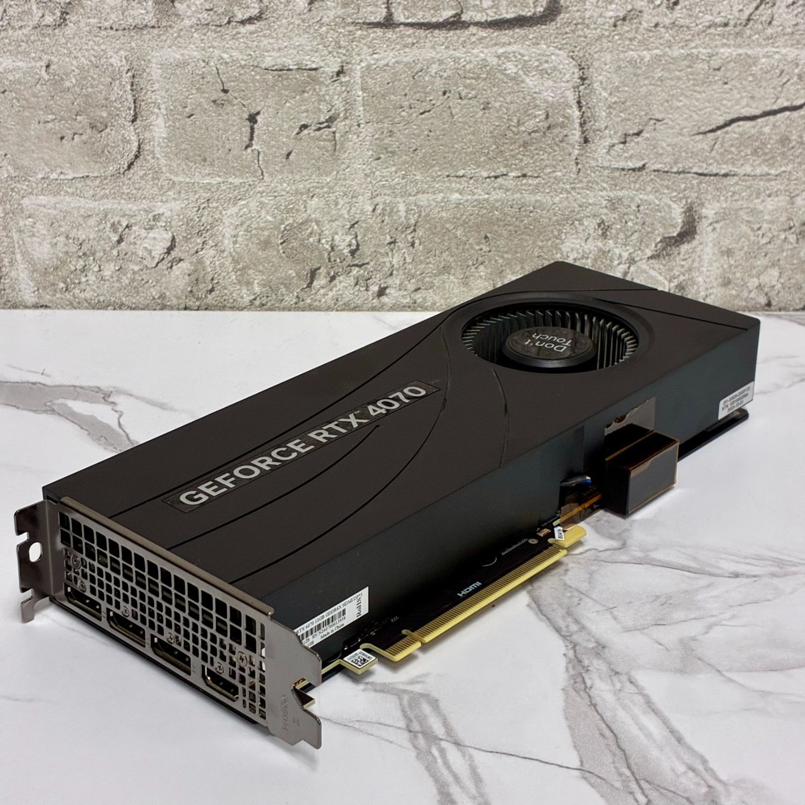 【中古】ZOTAC Geforce RTX 4070 DDR6X 12GB Blower HDMI/DP*3 【353-A1】 52,800円