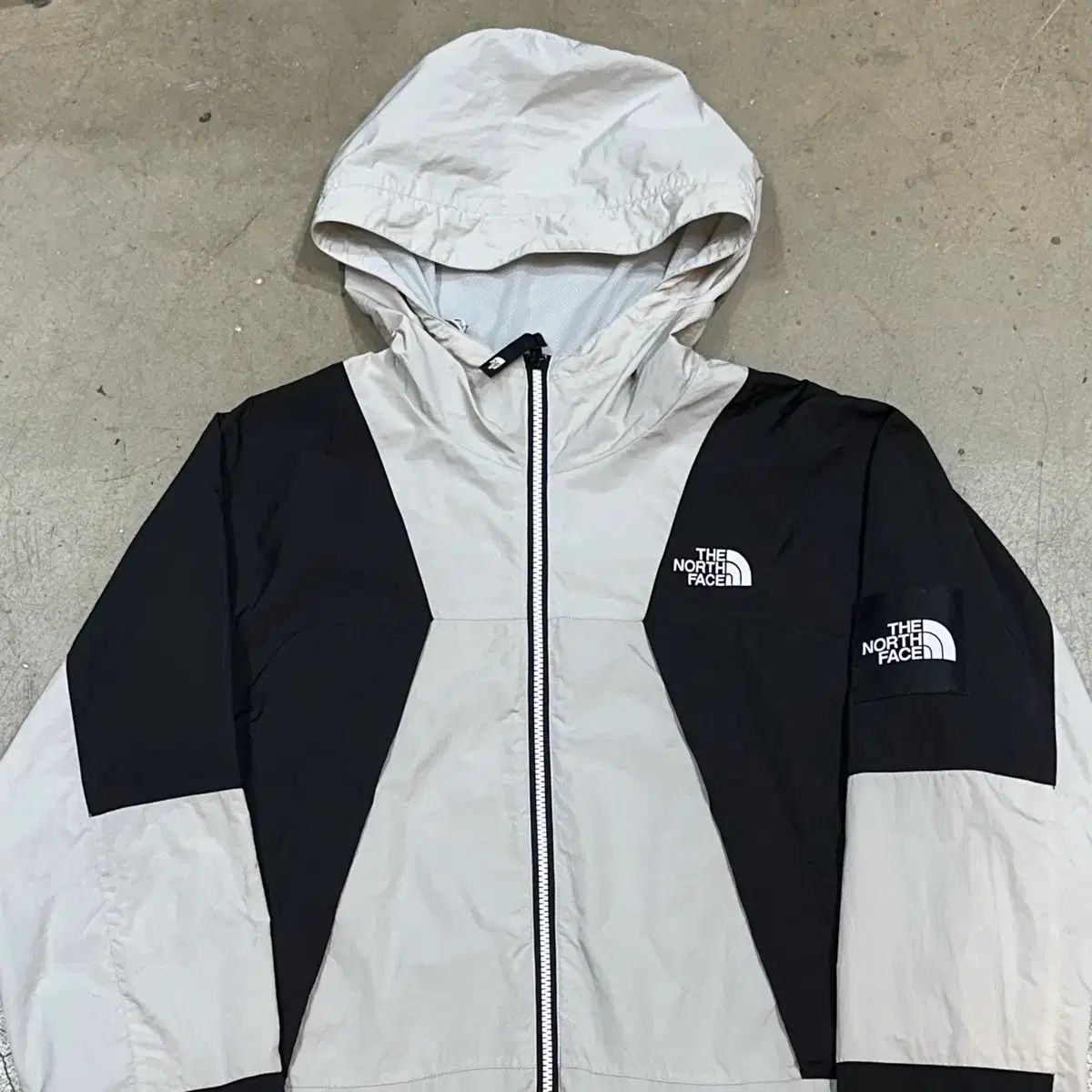 S THE NORTH FACE ザノースフェイス バイカラー ウィンドブレーカー