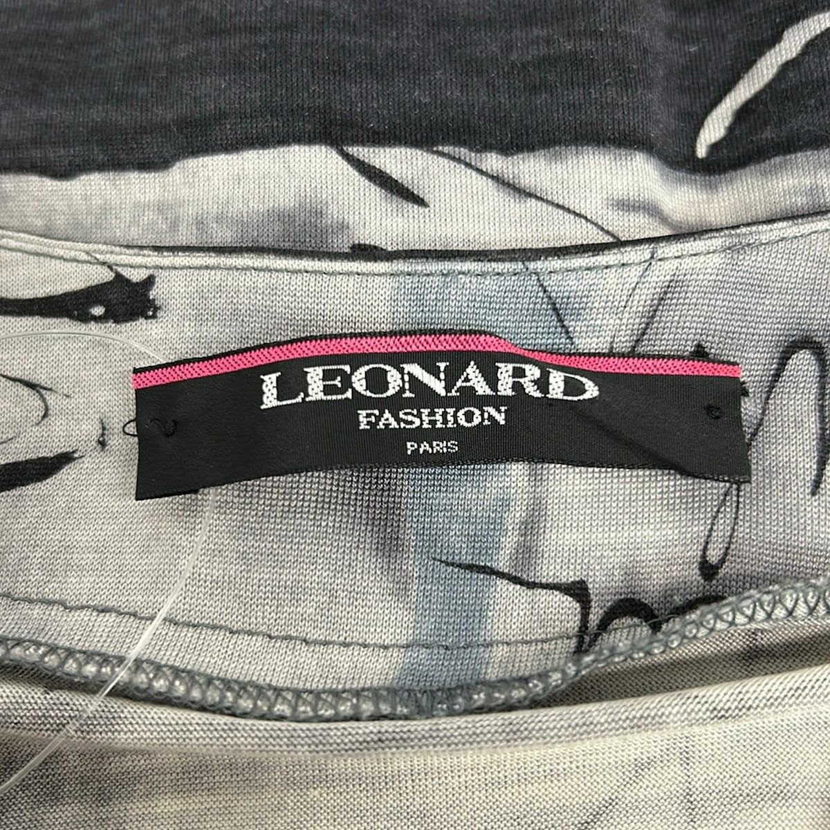 LEONARD(レオナール) カーディガン サイズL レディース - ライトグレー