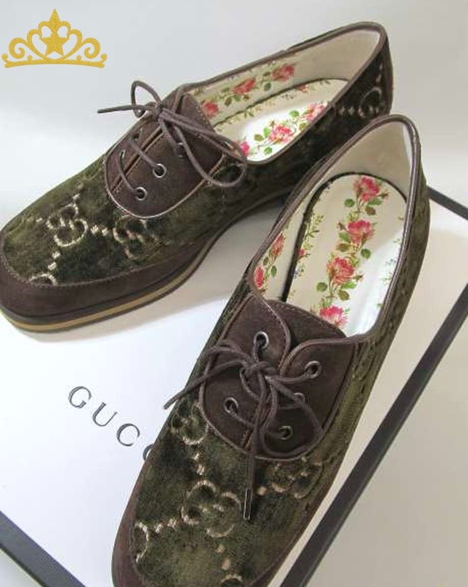GUCCI GG スエード カジュアルシューズ レディース グッチ 靴