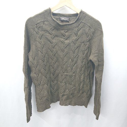 ◇ Demi-Luxe BEAMS デミルクス ビームス 長袖 セーター サイズ表記なし グリーンブラック系 レディース E 【1406050078300】