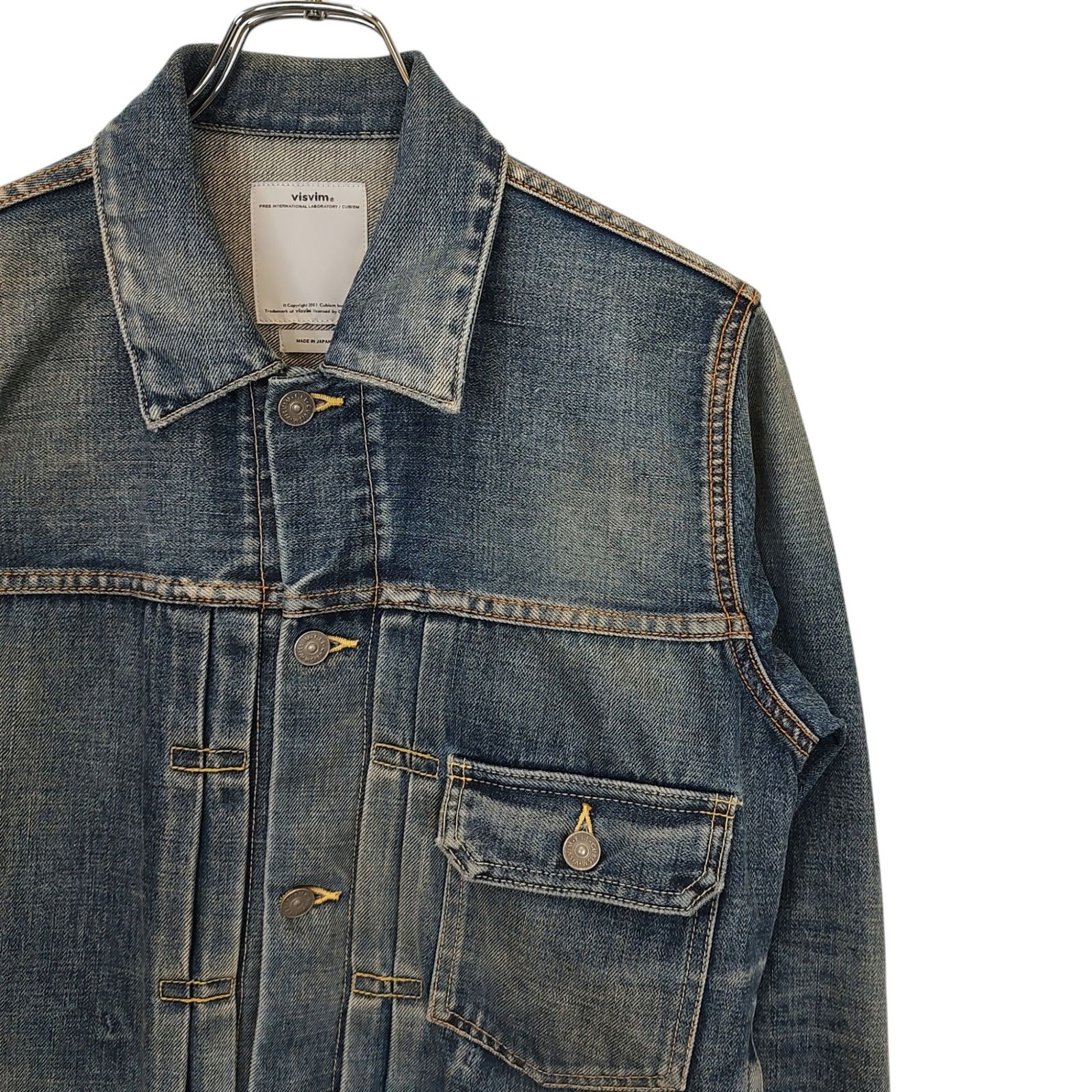 visvim ビズビム 12AW 1st デニム トラッカー ジャケット インディゴ