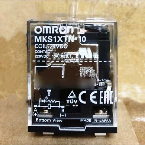 【新品★送料無料】OMRON オムロン MKS1XTN-10 DC24V 用ミニパワーリレー【６ヶ月保証】