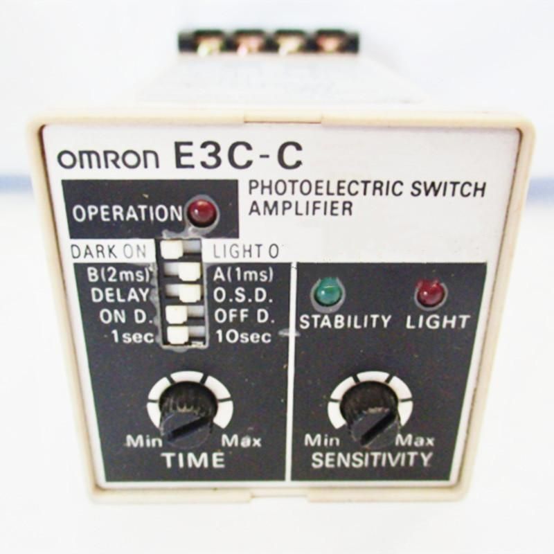新品【 ★送料無料 】OMRON オムロン E3C-C 用 光電センサスイッチアンプ【6ヶ月保証】
