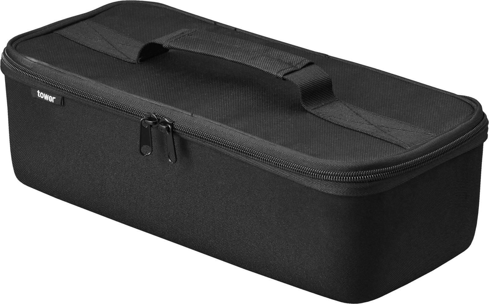 山崎実業(Yamazaki) 工具バッグ 仕切り付き ブラック 本体:約W36×D16×H11cm(持ち手含まず) タワー tower 工具箱 ツールボックス 収納ケース 収納ボックス 1851(沖縄・離島の方発送不可)) f22b699d