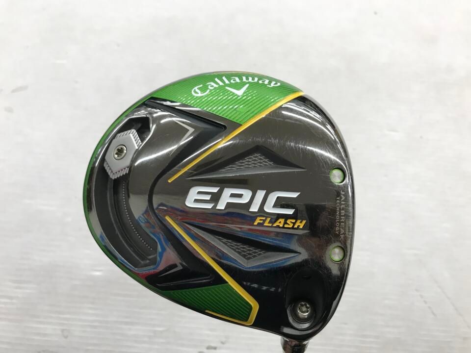 キャロウェイ　EPIC FLASH　10.5度　Speeder EVOLUTION for CW　Sフレックス　ドライバー　中古【最短即日発送】