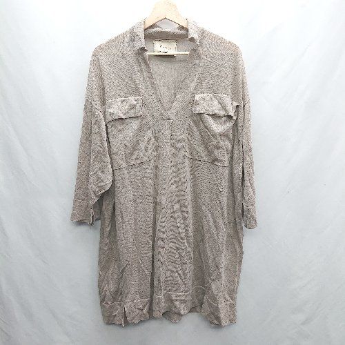 ◇ Laraaji ララージ 長袖 カットソー サイズ38 モカブラウン レディース E 【1406050079789】