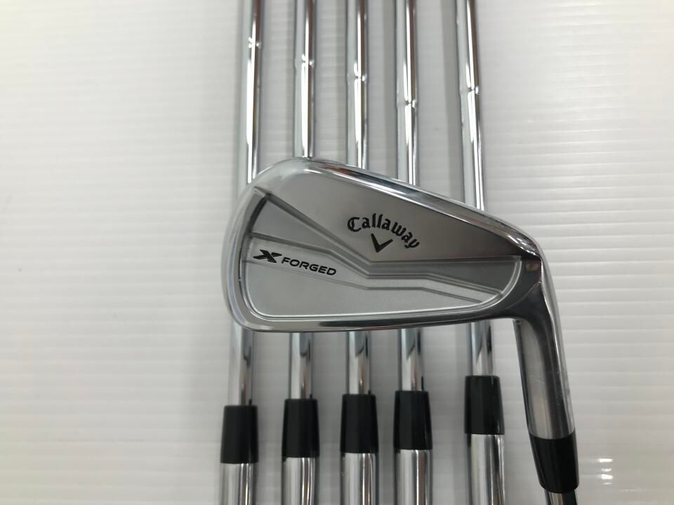 キャロウェイ　X FORGED 2024　ダイナミックゴールド MID 115　S200フレックス　アイアンセット　中古【最短即日発送】