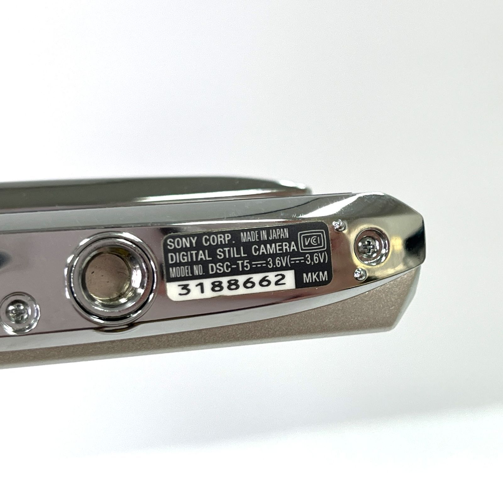 中古品】SONY DSC-T5 Cyber-shot 5.1 MEGA PIXELS 3.0ⅹ ZOOM ソニー 