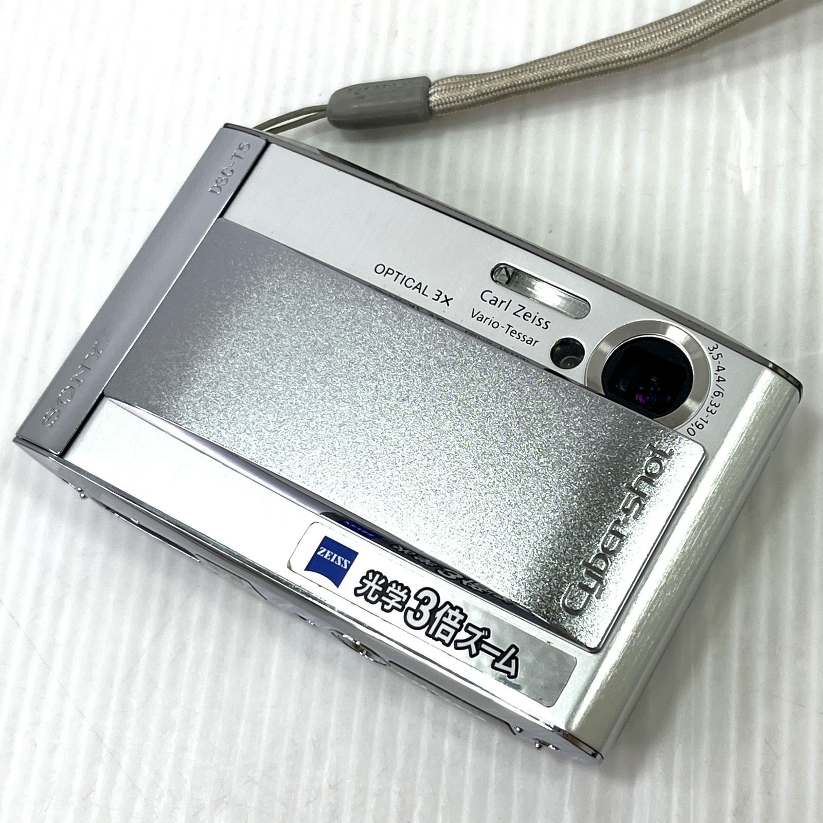 中古品】SONY DSC-T5 Cyber-shot 5.1 MEGA PIXELS 3.0ⅹ ZOOM ソニー 