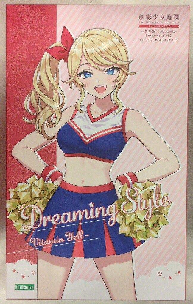 【新品未開封】創彩少女庭園 一条星羅【チアリーディング】 ドリーミングスタイル コトブキヤ 創彩少女庭園 一条 星羅【チアリーディング衣装