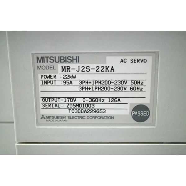 【新品★送料無料】MITSUBISHI/三菱 MR-J2S-22KA サーボドライブ 【６ヶ月保証】