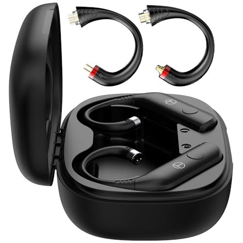 TRN BT20pro【有線イヤホンの無線化】 AAC/SBC対応 2Pin QDC MMCX Bluetooth ワイヤレス ケーブル リケーブル ハイインピーダンス対応 自動ペアリング 低遅延 マイク付き TELEC認証 (BT20 Pr 92ce40f0