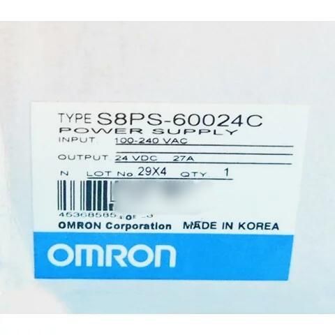 【新品★送料無料】OMRON オムロン S8PS-60024C 24VDC 27A 用 スイッチ電源【６ヶ月保証】