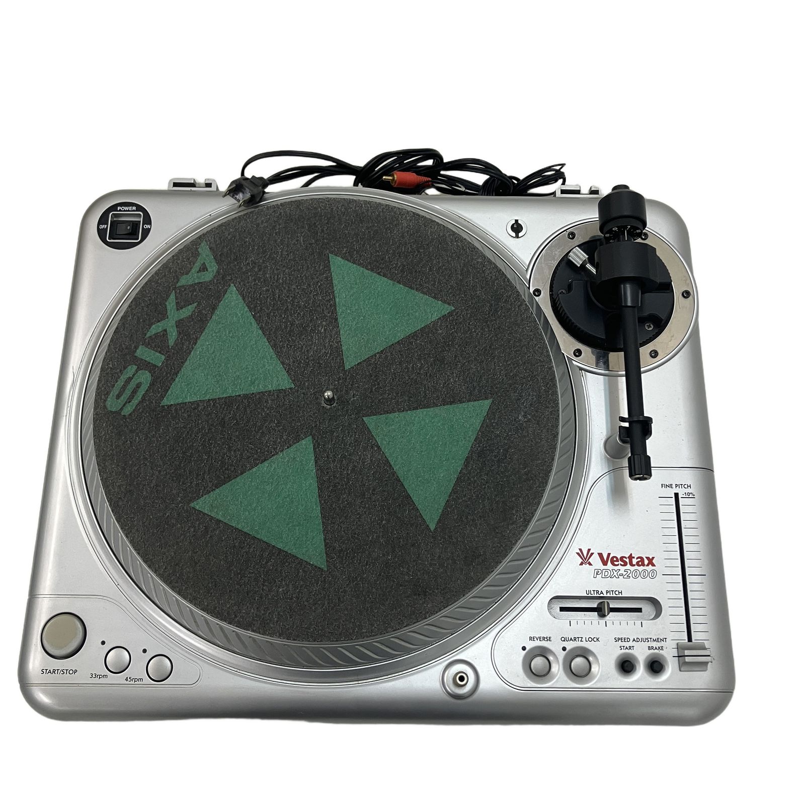 Vestax PDX-2000 ダイレクトドライブ ターンテーブル DJ機材 楽器 ベスタックス 中古 C11215771