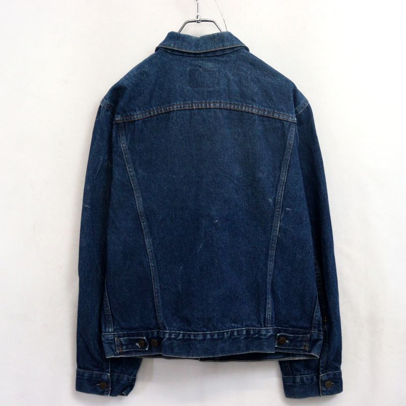 80s USA製 vintage J.C.Penney Plain Pockets トラッカー デニム