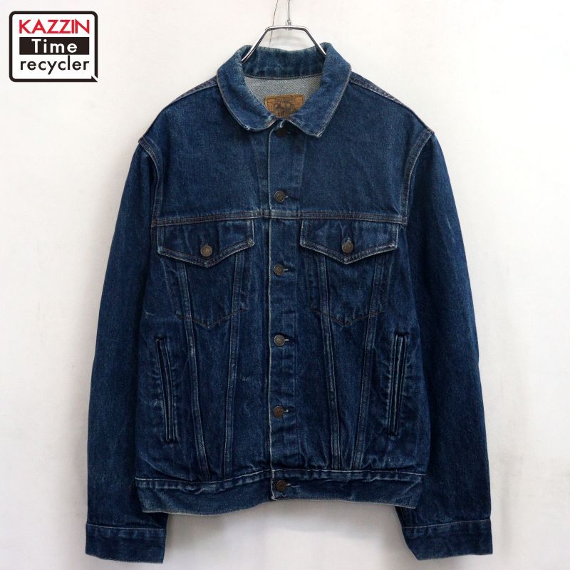80s 90s USA製 JCPenney デニム トラッカージャケット 40 80s USA製 vintage J.C.Penney Plain Pockets トラッカー デニム