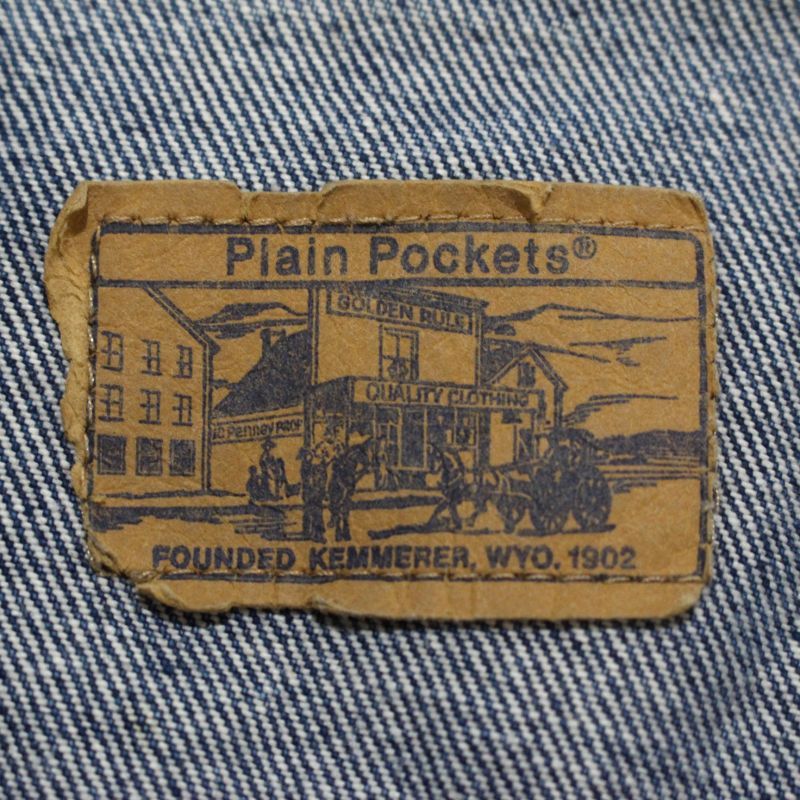 80s 90s USA製 JCPenney デニム トラッカージャケット 40 80s USA製 vintage J.C.Penney Plain Pockets トラッカー デニム