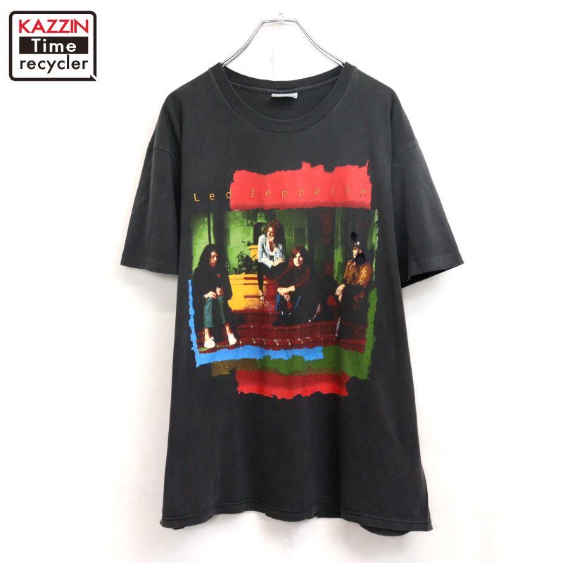 90s USA製 vintage レッドツェッペリン Led Zeppelin Hanes バンドT