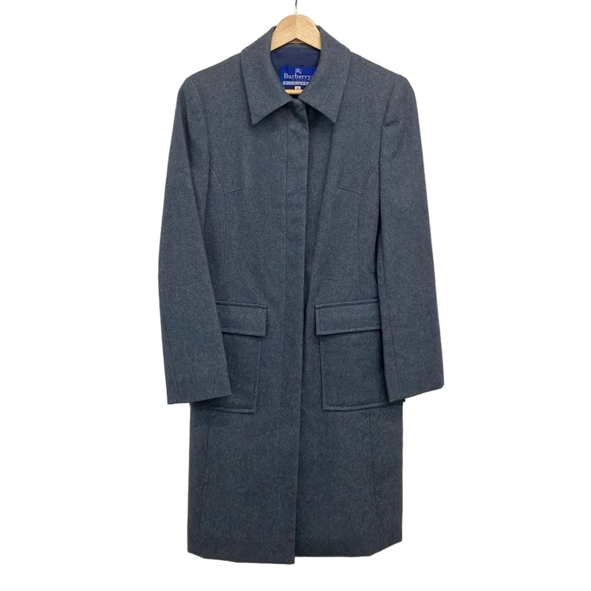 Burberry Blue Label コート 38 BURBERRY BLUE LABEL Black Coat 38