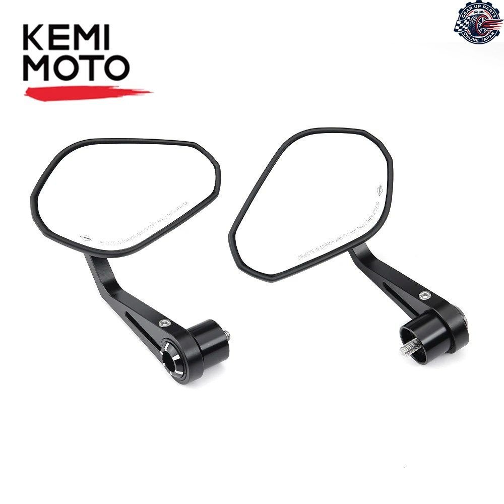カワサキ Z125 Z250 Z300 Z650 Z750 Z800 Z900 Z1000 用モーターサイクル バーエンドミラー サイドミラー モーターサイクルミラー