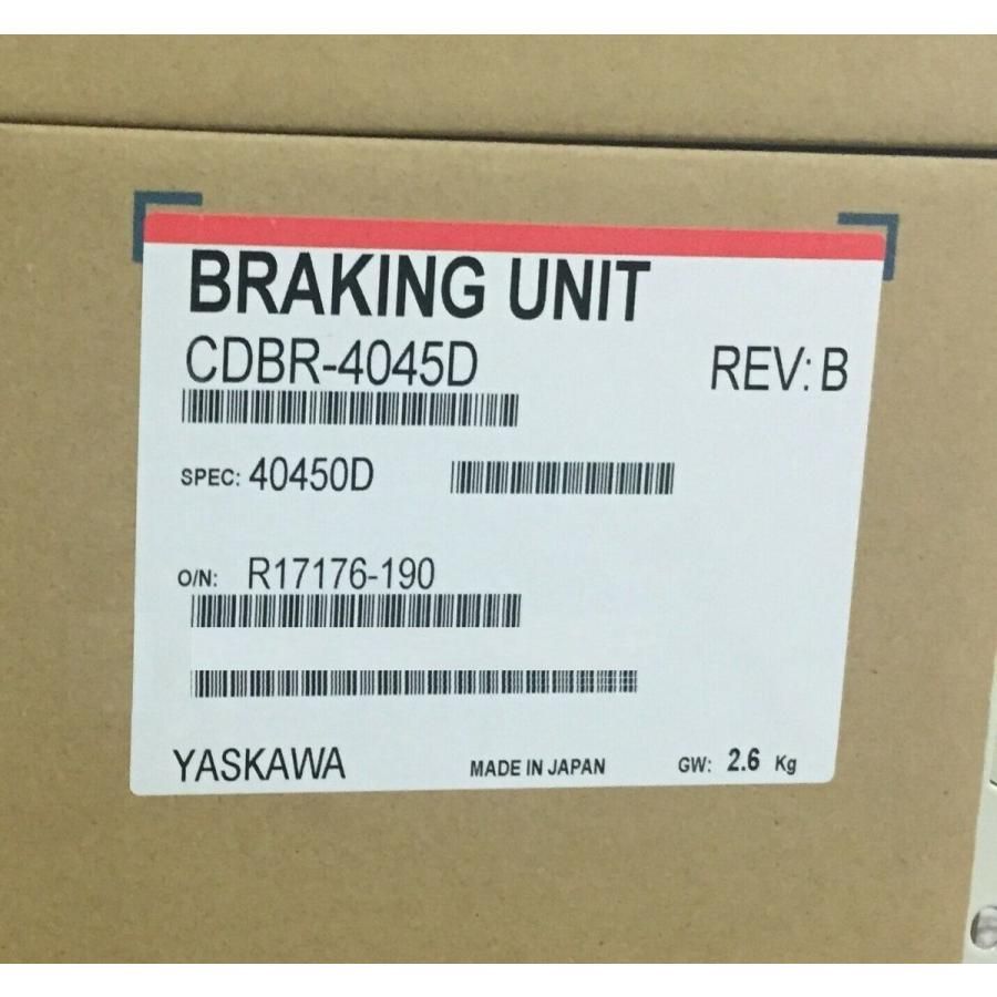【 新品★送料無料 】YASKAWA 安川電機 CDBR-4045D ブレーキングユニット【６ヶ月保証】