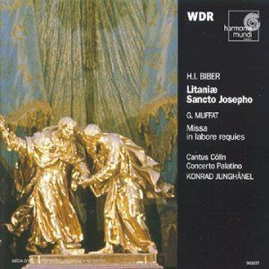 【CD】Biber: Litaniae Sancto Josepho; Muffat: Missa in Labore Requies / Junghanel