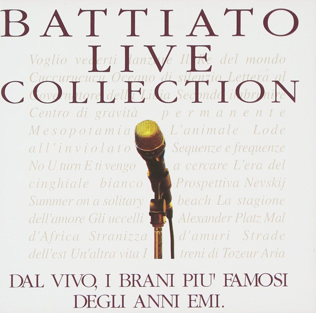 【CD】Battiato Live Coll'n