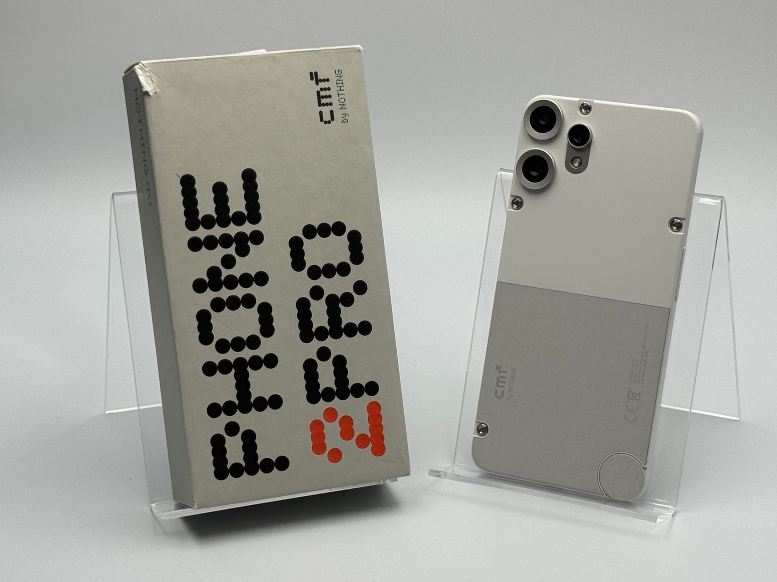 【箱付き中古A】CMF Phone 2 Pro A001 8GB+256GB ホワイト SIMフリー 白ロム