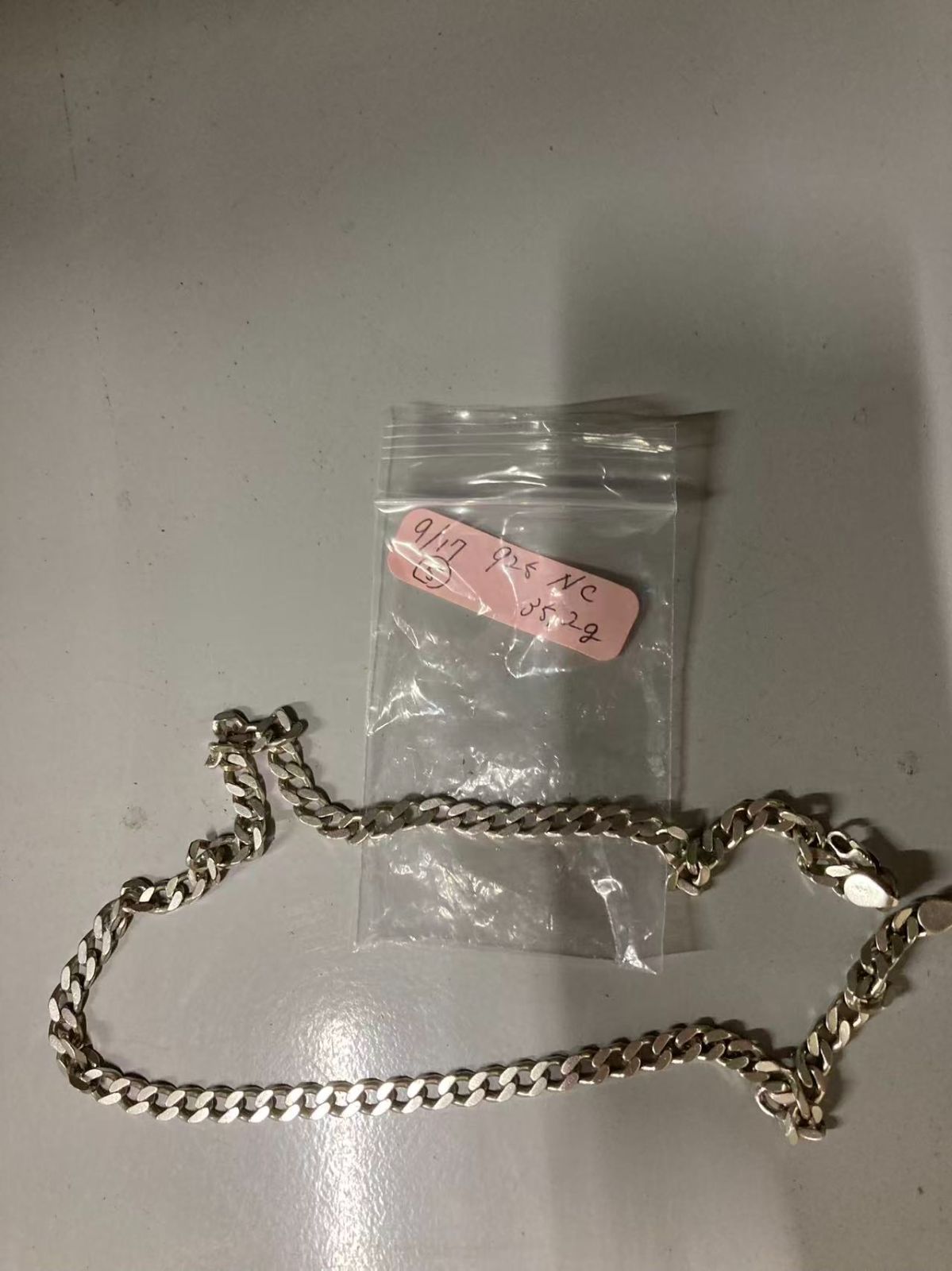 中古美品正規品　SV925 喜平チェーンネックレス 35.2g シルバーアクセサリー メンズ レディース