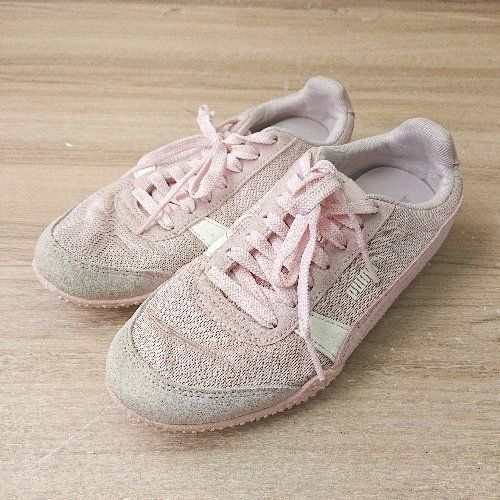 ◇ PUMA プーマ スニーカー サイズ23 ピンク系 レディース E 【1406050098605】
