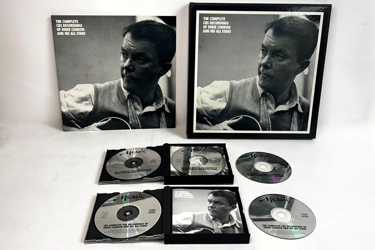 5discs CD Eddie Condon Complete Cbs Recordings Of Eddie Condon And His All MD5152 MOSAIC /00780 7,022円