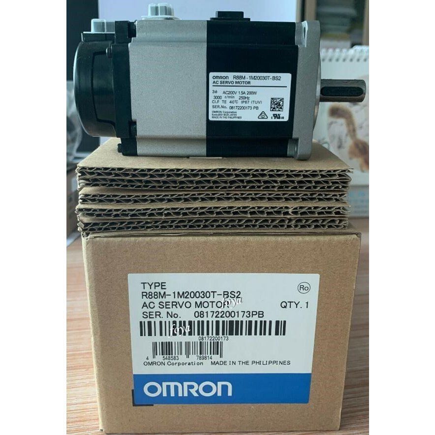 【新品★送料無料】OMRON オムロン R88M-1M20030T-BS2 用サーボモーター【６ヶ月保証】