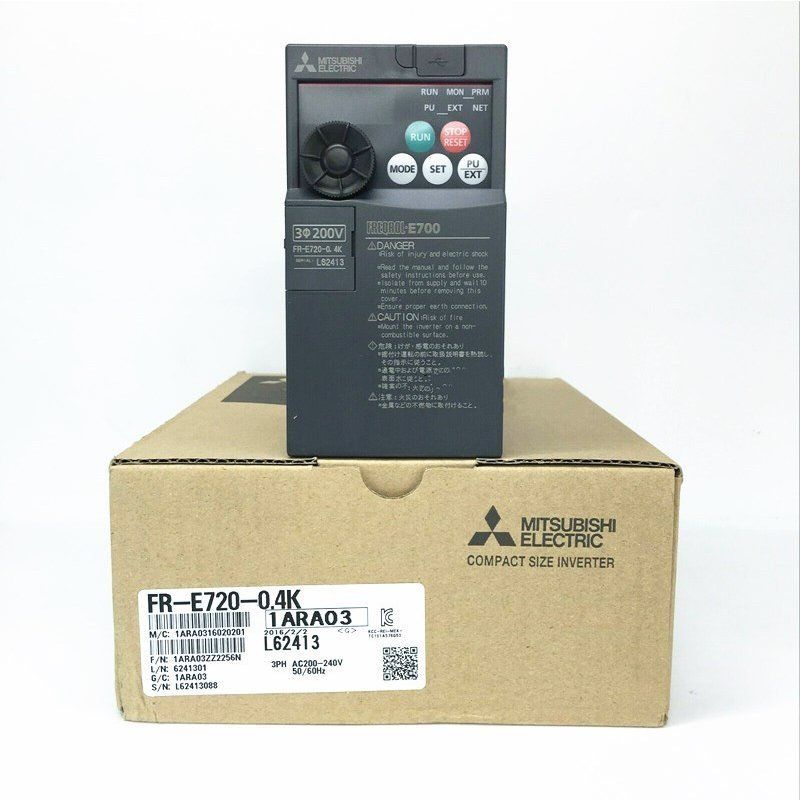 新品【 ★送料無料 】MITSUBISHI 三菱電機 FR-E720-0.4K【６ヶ月保証】