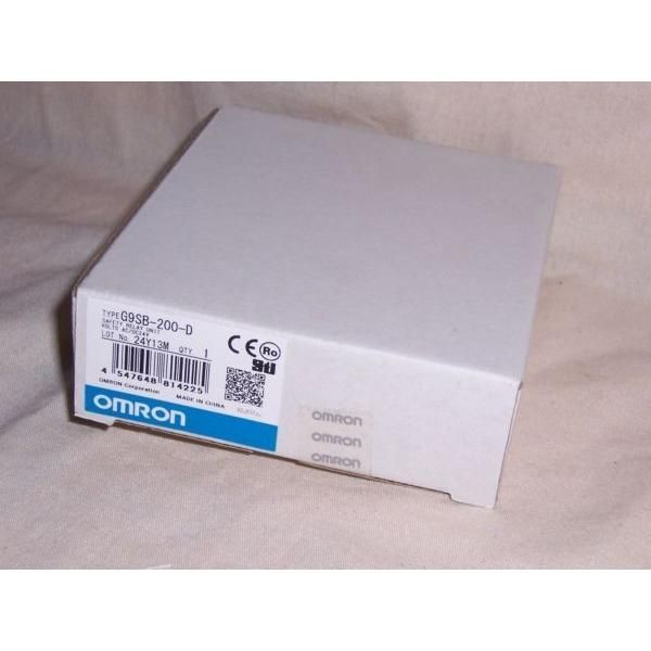 【新品★送料無料】OMRON オムロン G9SB-200-D 用 セーフティコントローラ【６ヶ月保証】
