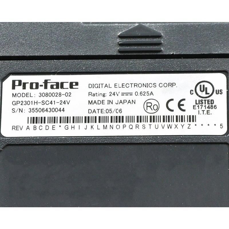 【新品★送料無料】Proface GP2301H-SC41-24V タッチパネル 表示器【６ヶ月保証】