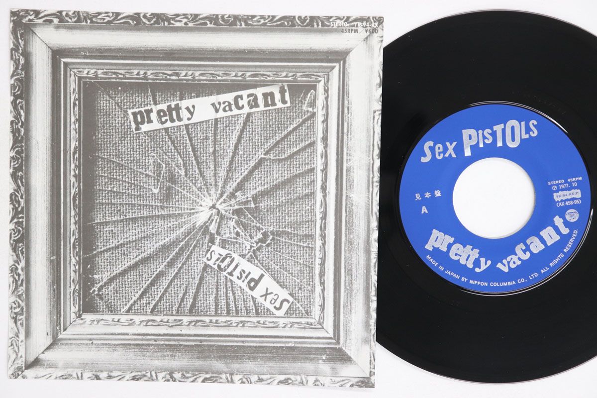 7” Sex Pistols Pretty Vacant / No Fun YK94AXPROMO CLUMBIA プロモ /00080