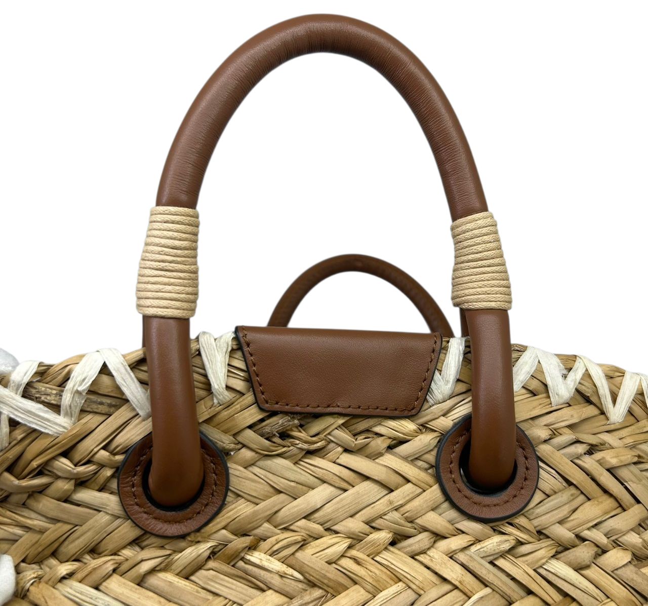 中古】ANYA HINDMARCH アニヤハインドマーチ スモールバスケット