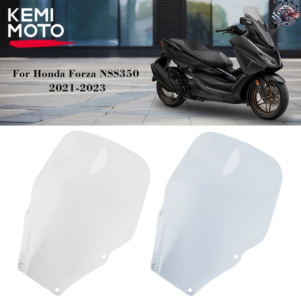ホンダ FORZA NSS350 2021 - 23 オートバイ用ウインドスクリーン ツーリングウインドシールド NSS 350 バイザー ウインドディフレクター パ
