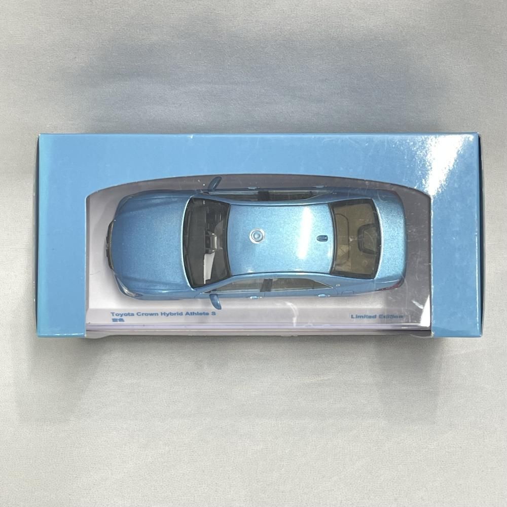 【現状品】1/43 京商 クラウン ハイブリッド アスリートS 空色 中古】1/43 京商 ﾄﾖﾀ ｸﾗｳﾝｱｽﾘｰﾄS (空色)[79] - メルカリ