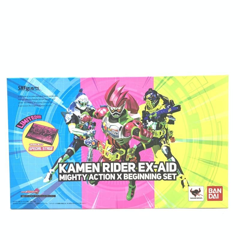 【中古】二重テープ)S.H.Figuarts マイティアクションX ビギニングセット[69]