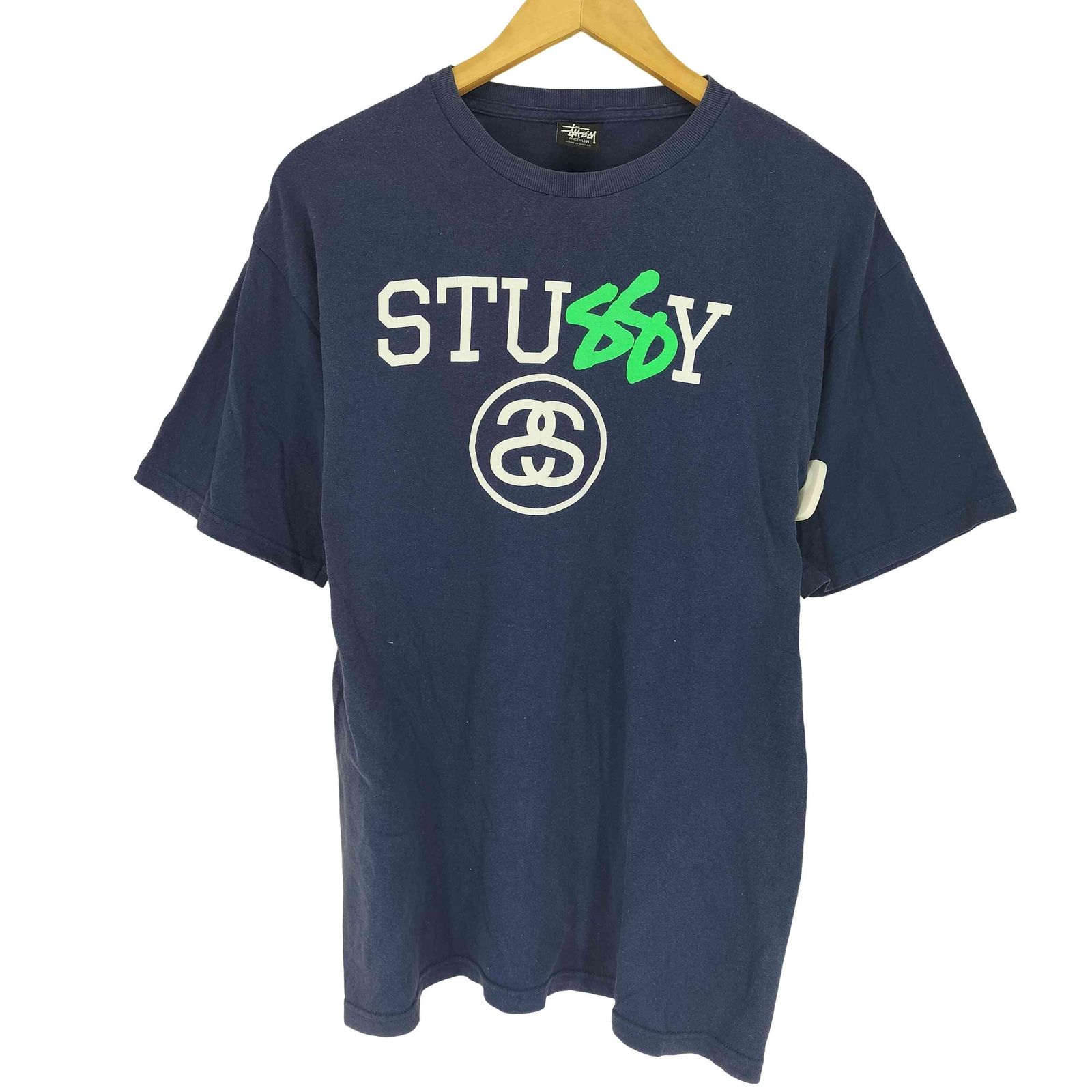 ステューシー Stussy SSリンク プリントクルーネックTシャツ メンズ import：M