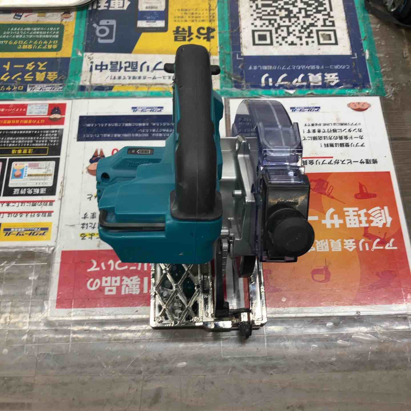 ★マキタ(makita) コードレス防じん丸のこ KS513DZ　本体のみ、119～125㎜使用、ベース交換済み【戸田店】