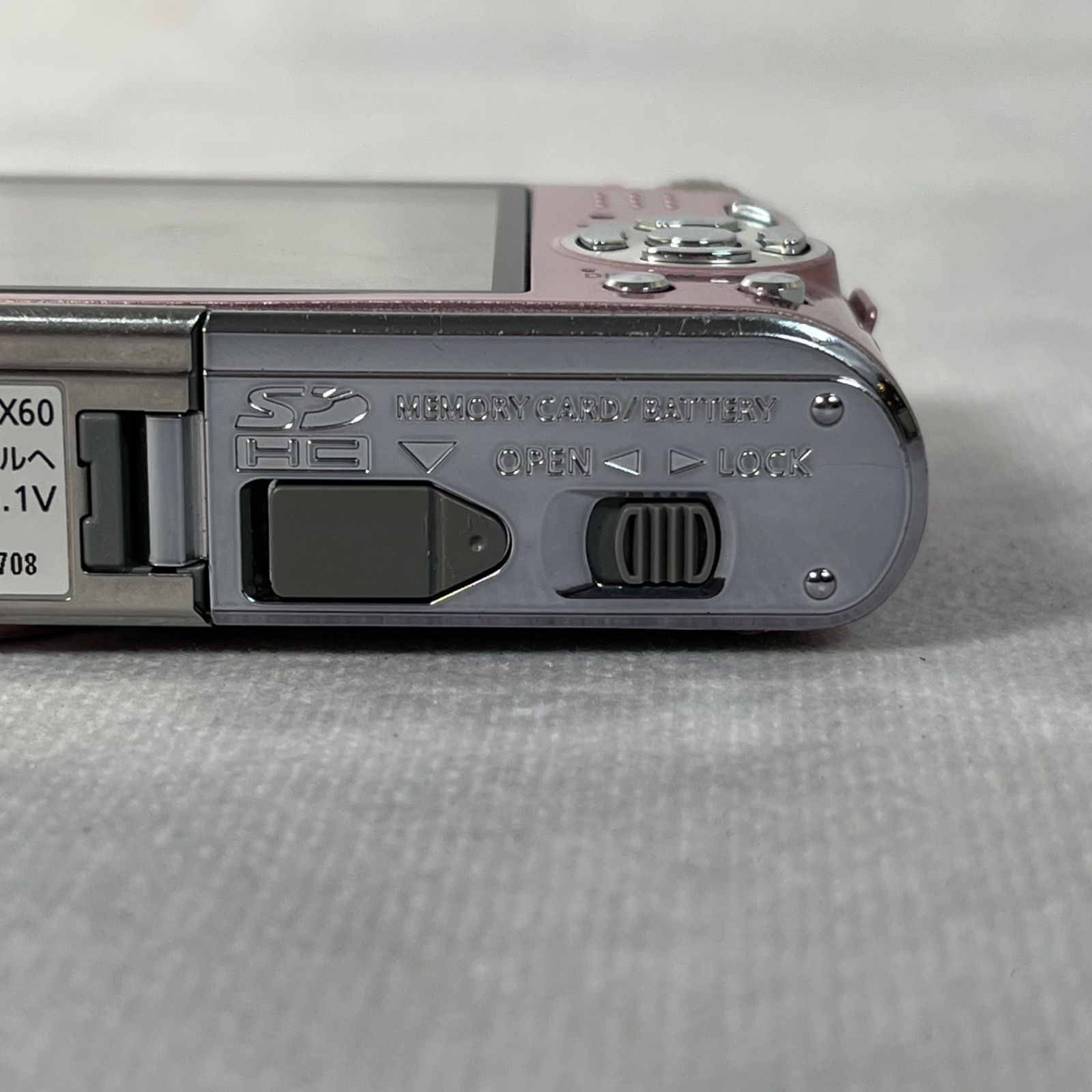 管2604-395】動作確認済☆ Panasonic パナソニック LUMIX DMC-FX60 