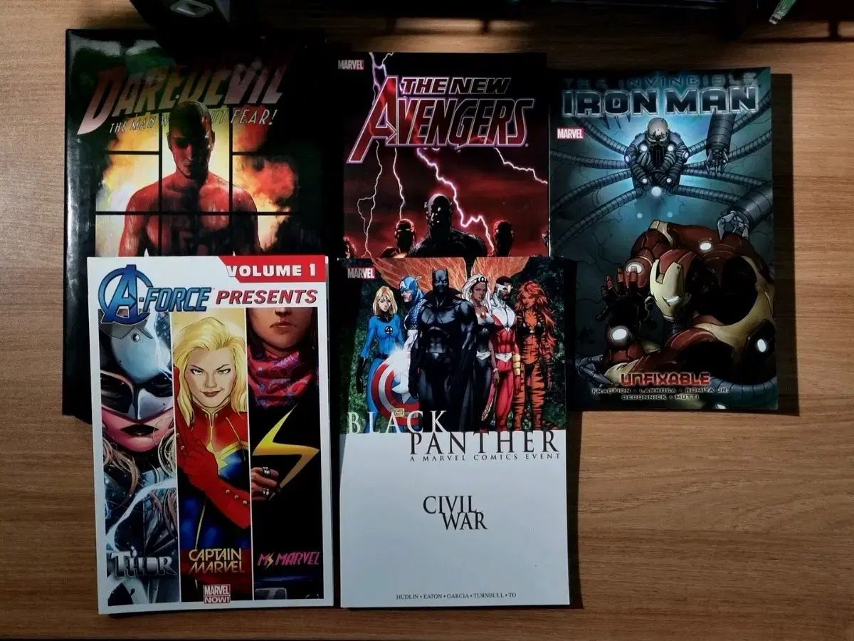 MARVEL コミックス グラフィックノーブル コレクション 5 巻 まとめ売り